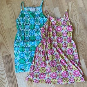 Bundle of 2 Hanna Andersson dresses size 110